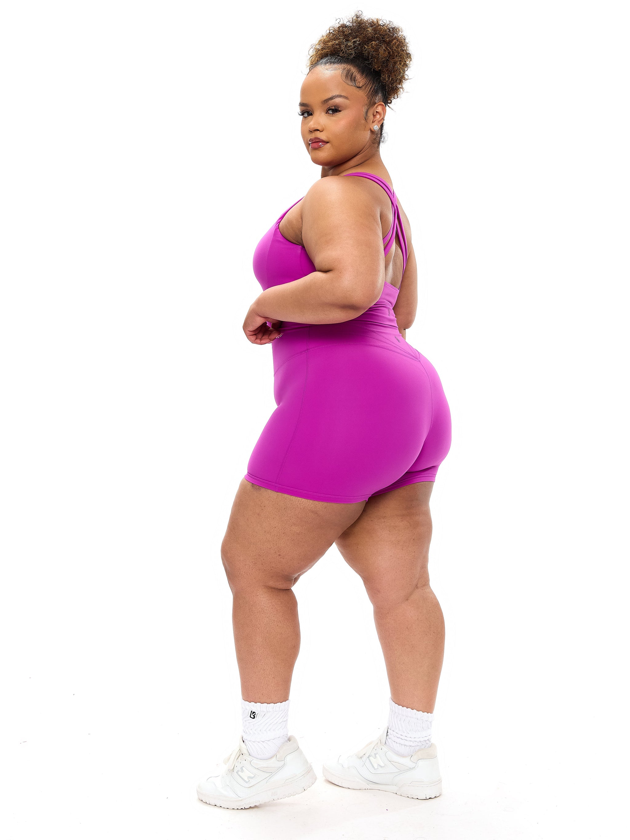 Rosa Sports Bra - Grape Juice