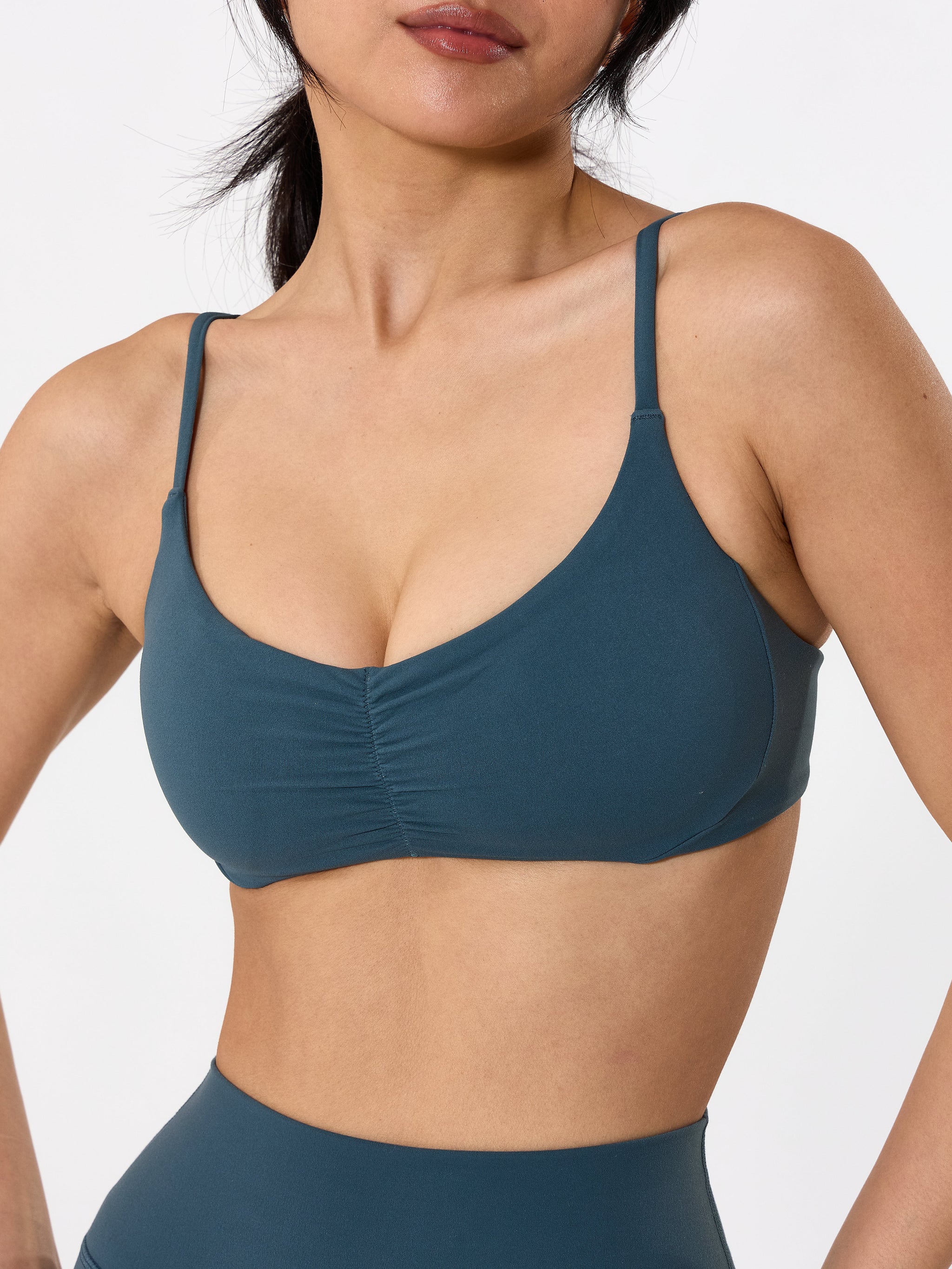 Buttercup Sports Bra - Enchanted Teal