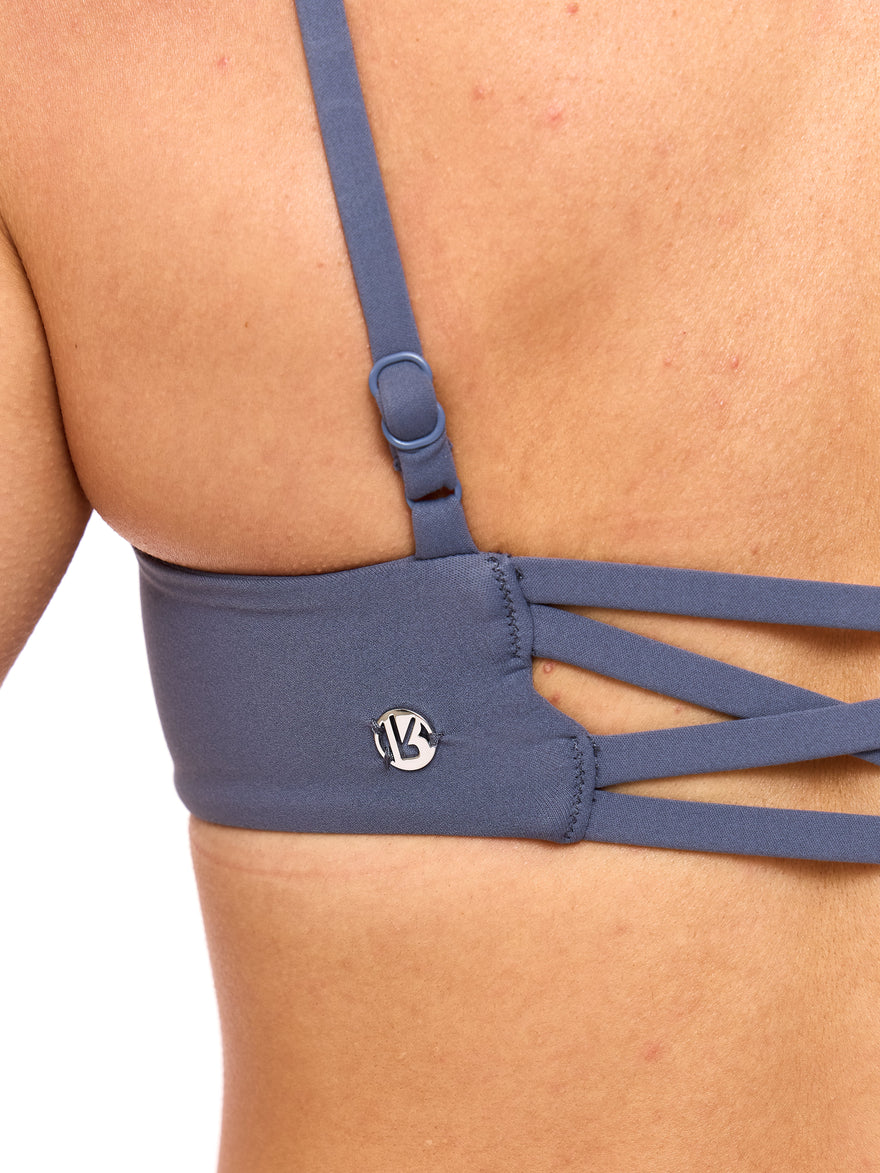 Buttercup Sports Bra - Barista Blue