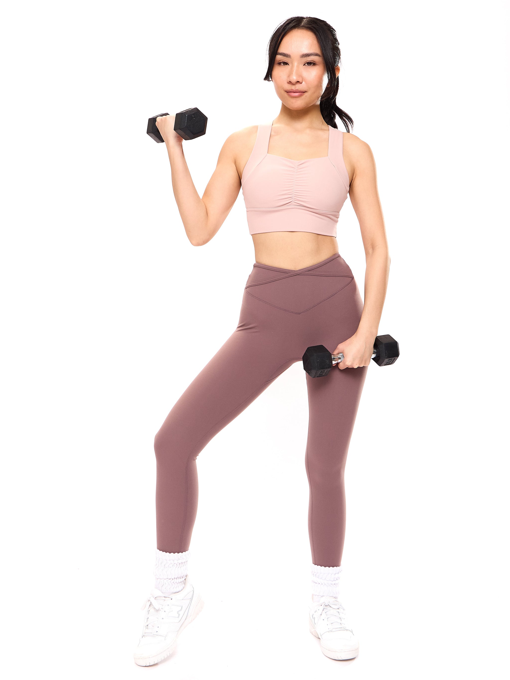 Bloom Sports Bra - Berry Ice