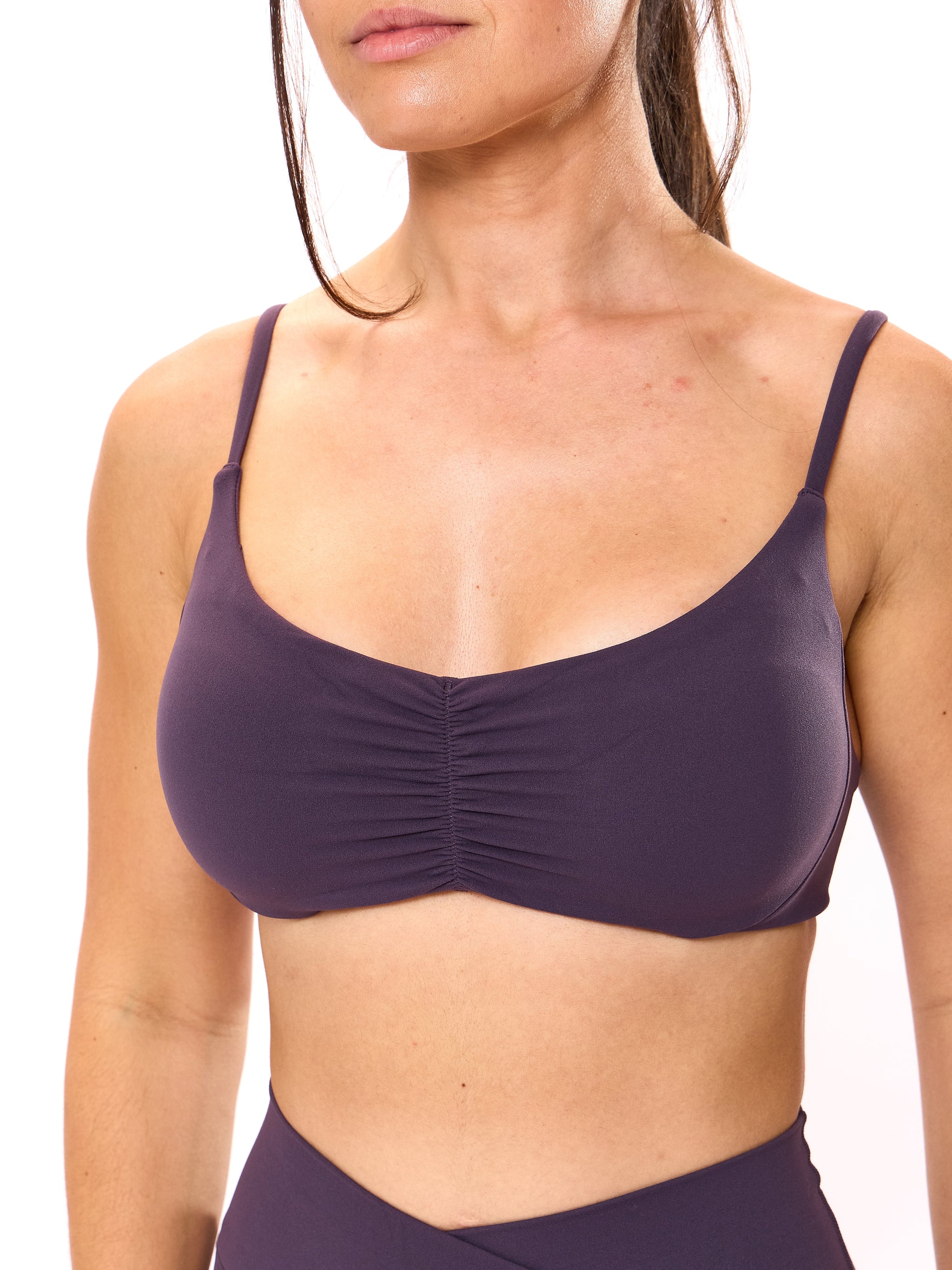 Buttercup Sports Bra - Purple Shadow