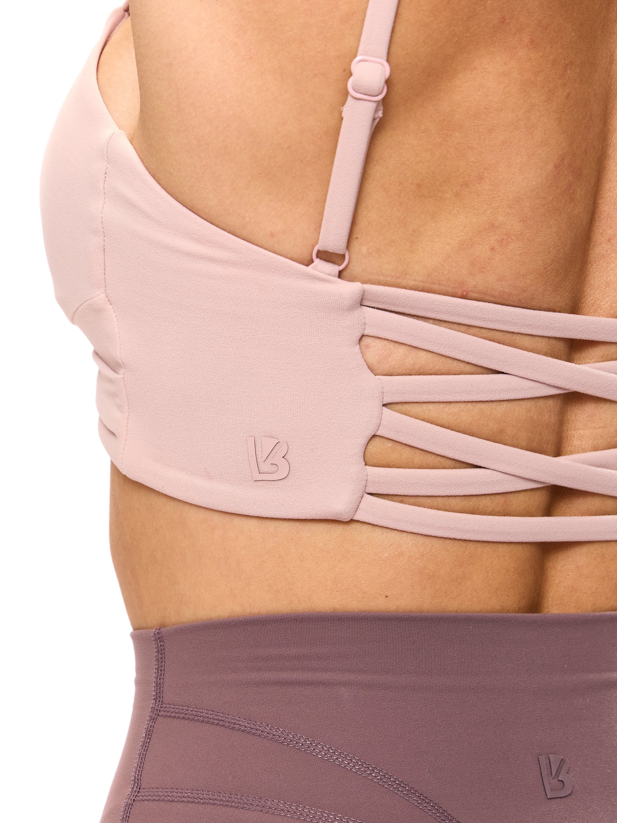 Ivy Wrap Sports Bra - Berry Ice