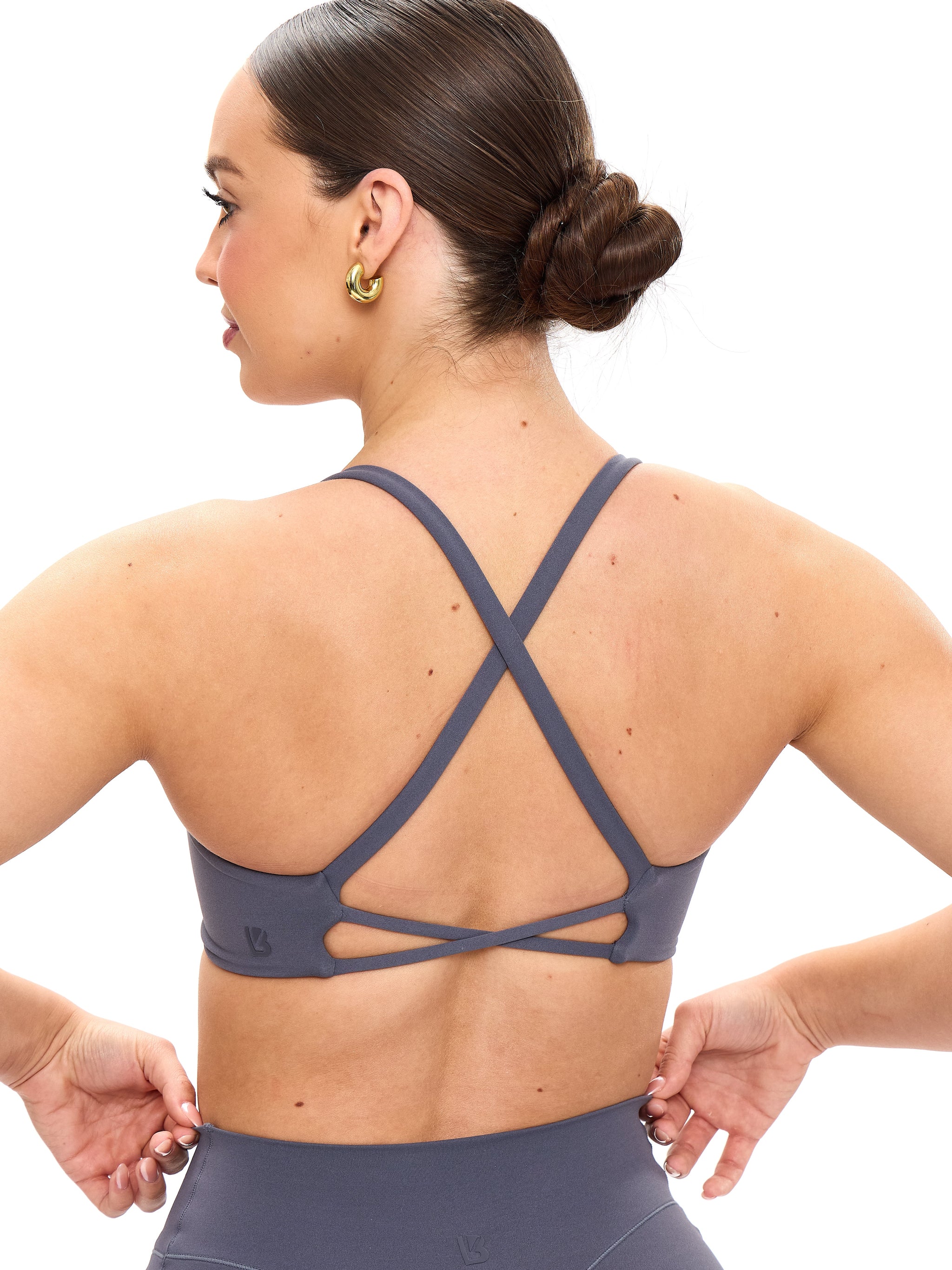 Glow Sports Bra - Blue Steel