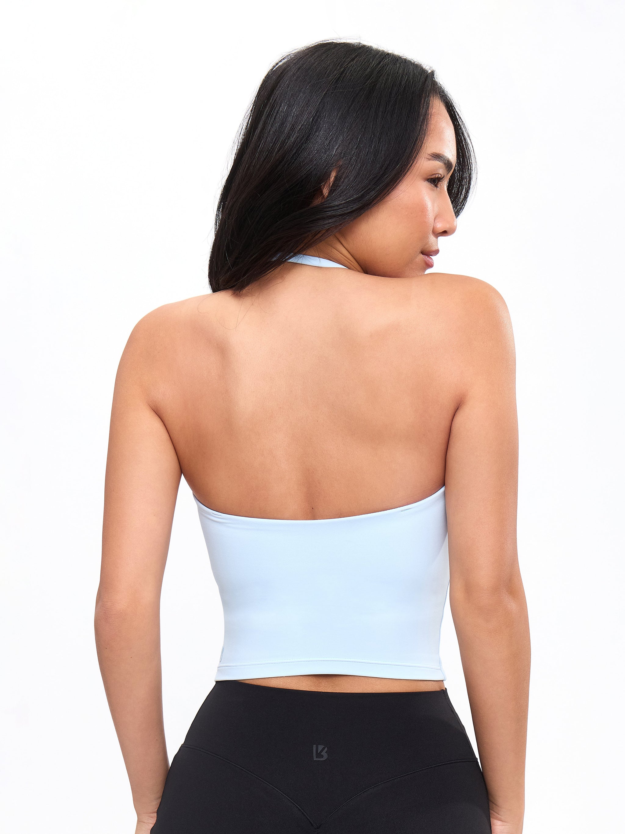 Butter Bandeau Crop - Blue Bubbles