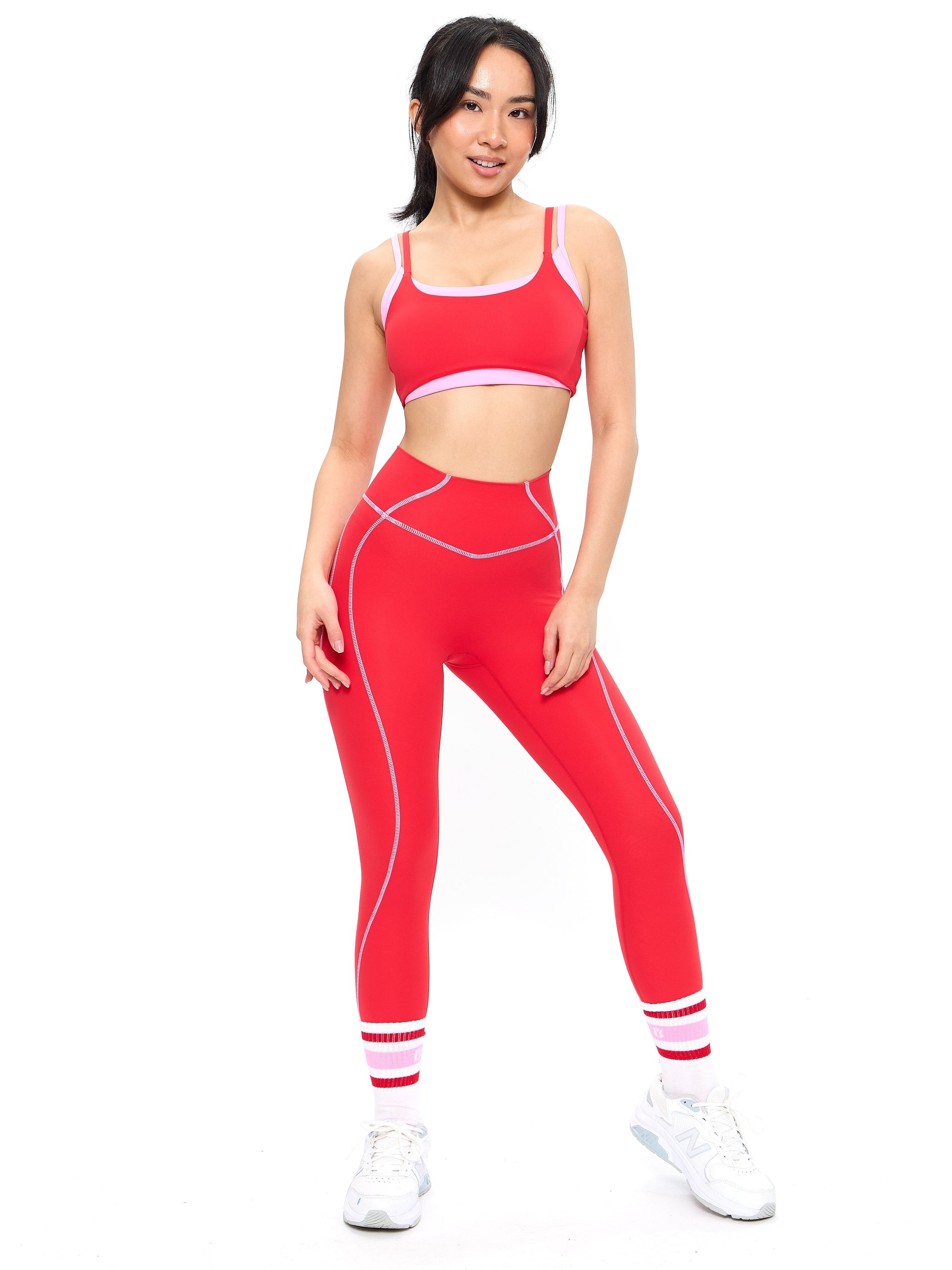 Story Sports Bra - Salsa Red