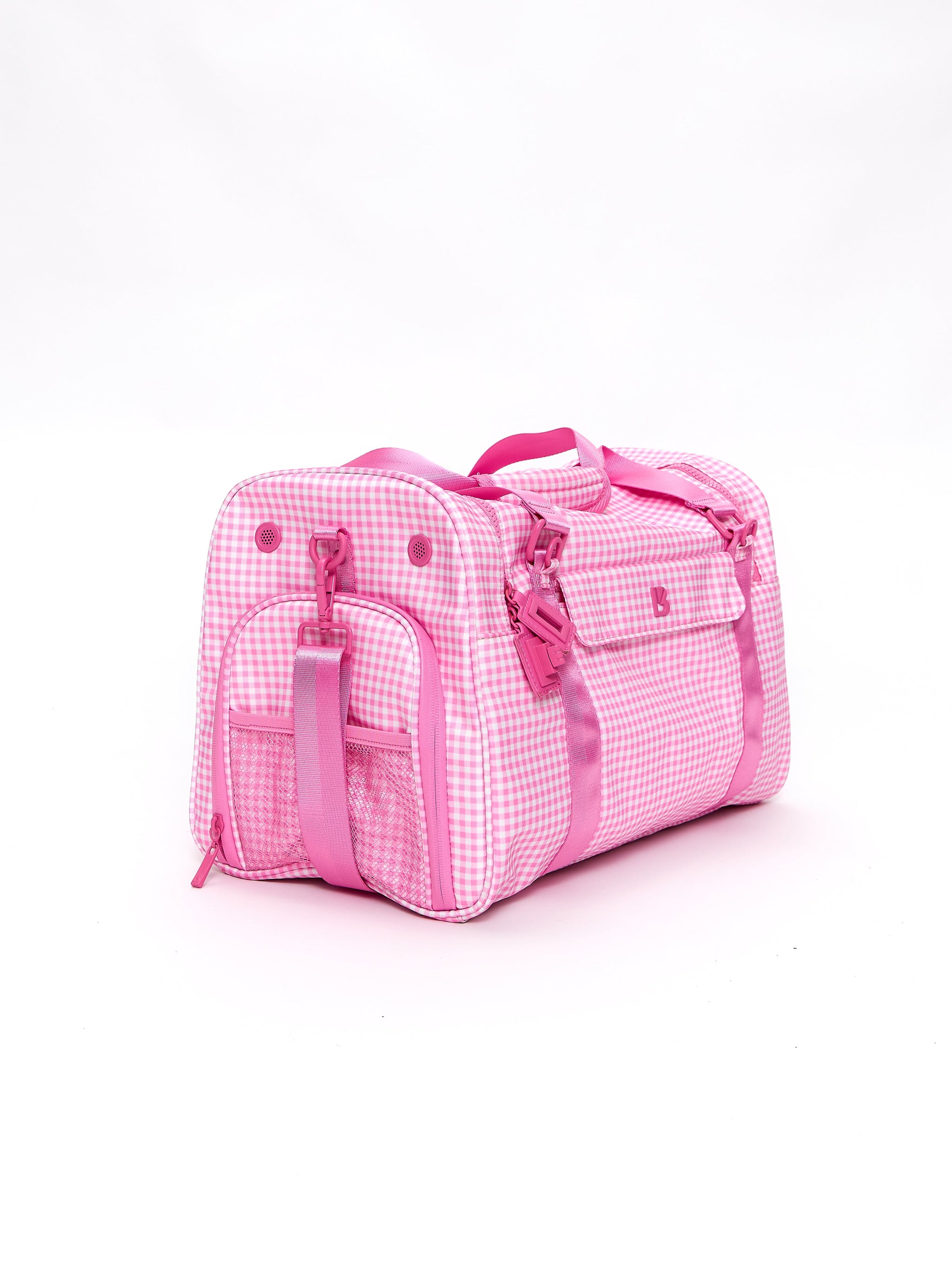 Ultimate Pocket Duffel - Pink Gingham