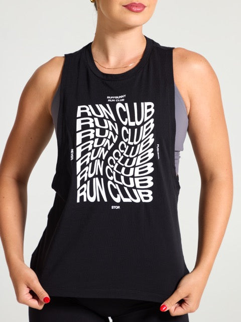 Run Club Tank - Black