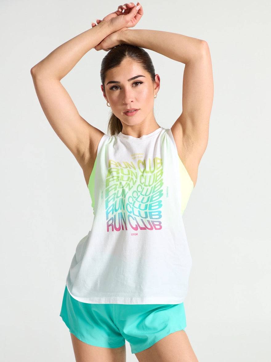 *PREORDER* Run Club Tank - White