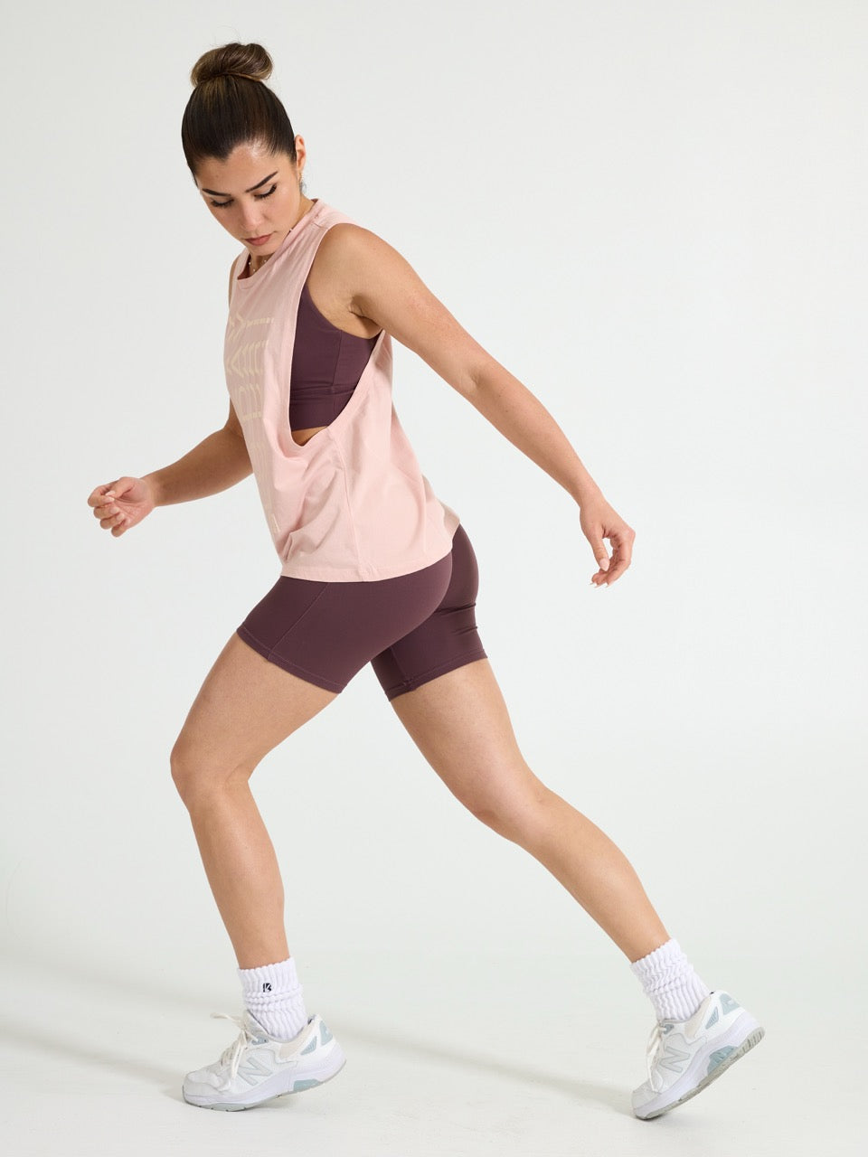 Leg Day Tank - Strawberry Milk