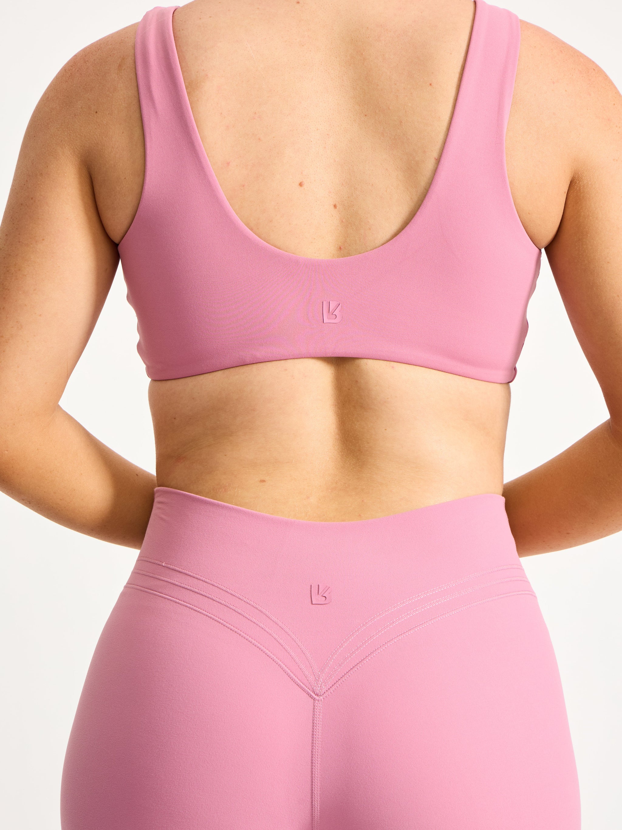 Double Dip Butter Sports Bra - Bloom
