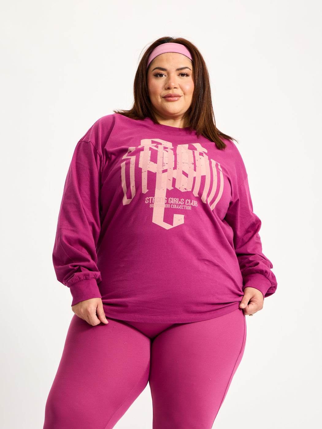 Empire LS Tee - Empire Rose