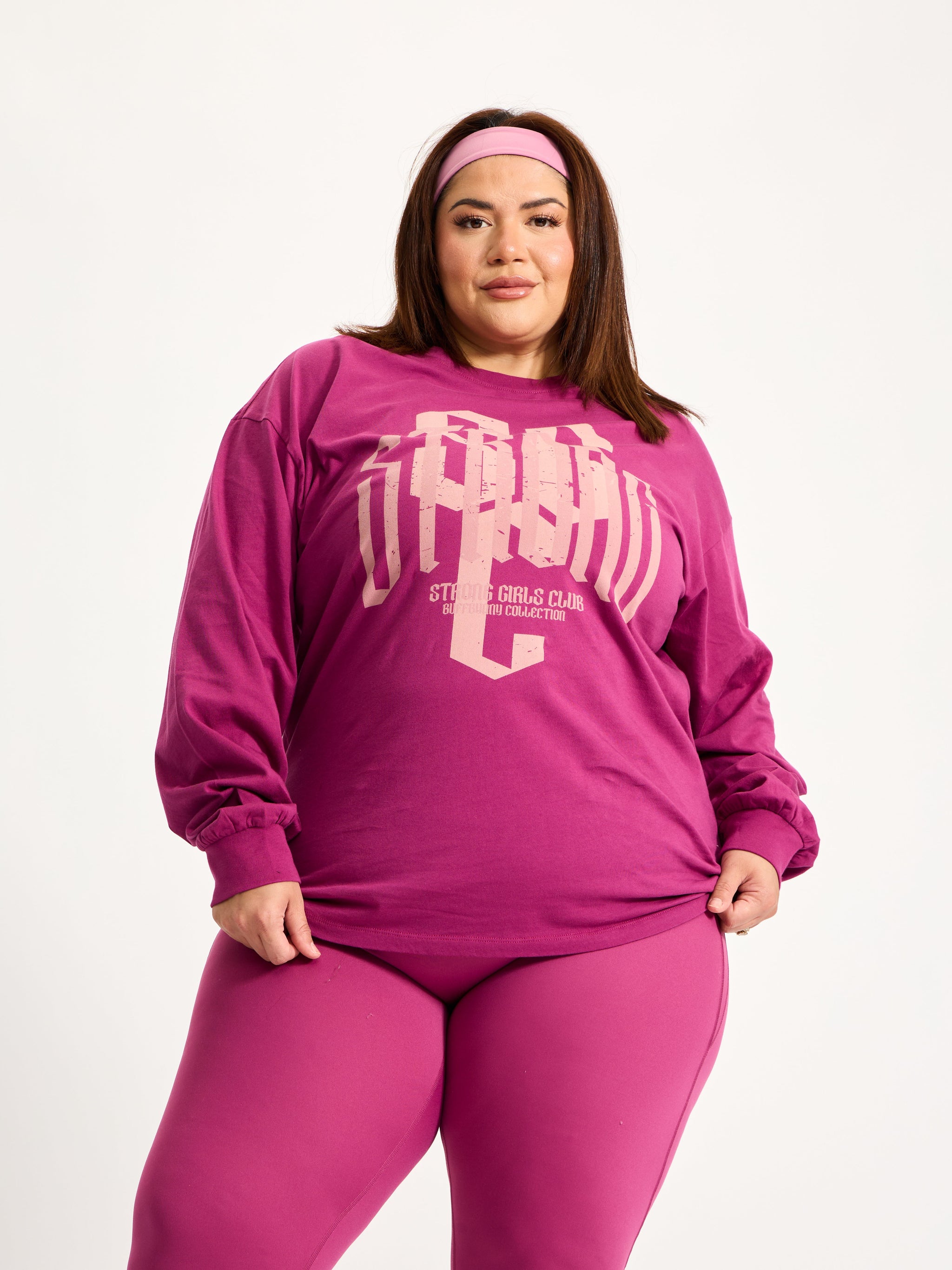 Empire LS Tee - Empire Rose