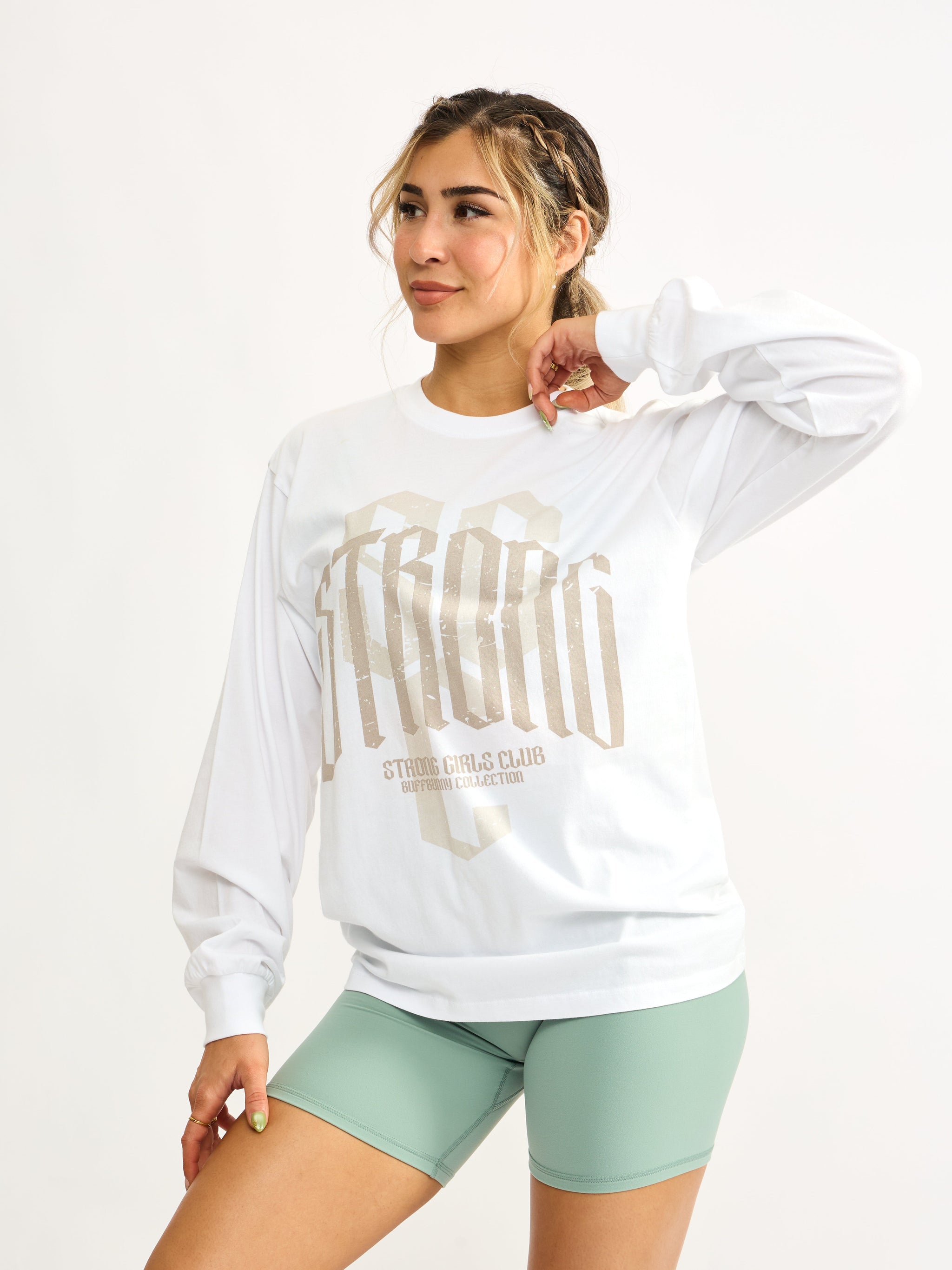 Empire LS Tee - White