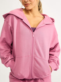 Threads Zip Hoodie - Bloom