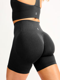 Waterfall Seamless Short 6" - Charcoal