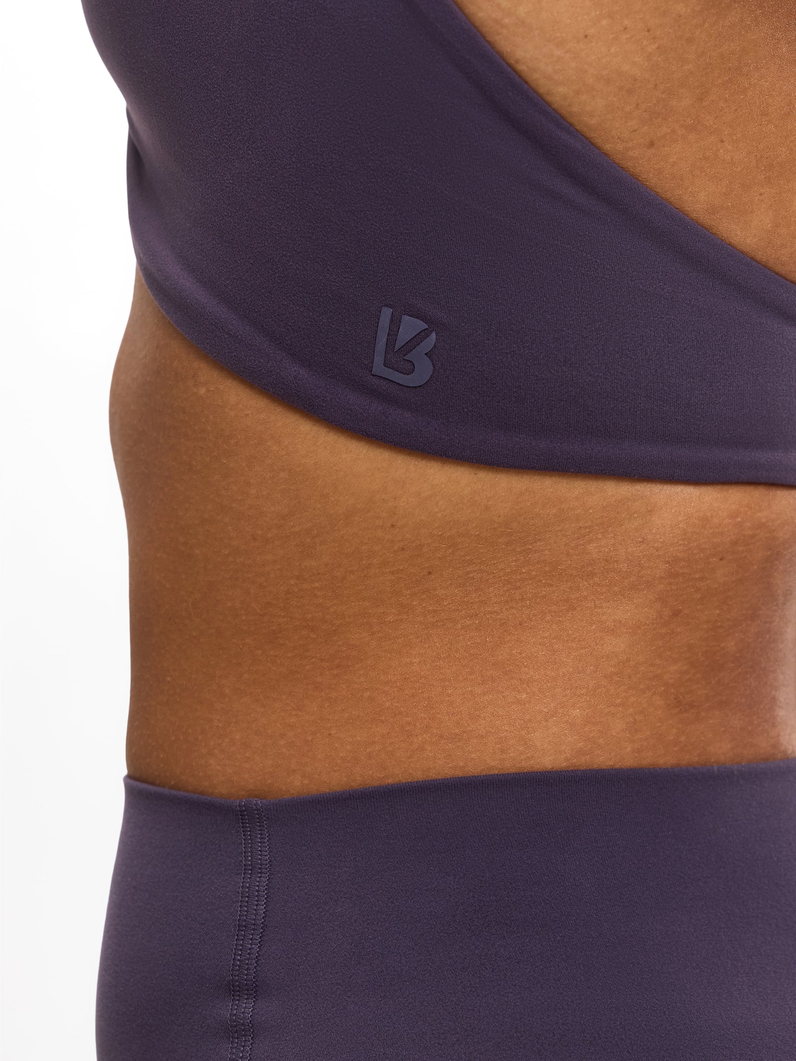 Poshknit Twist Halter - Purple Shadow