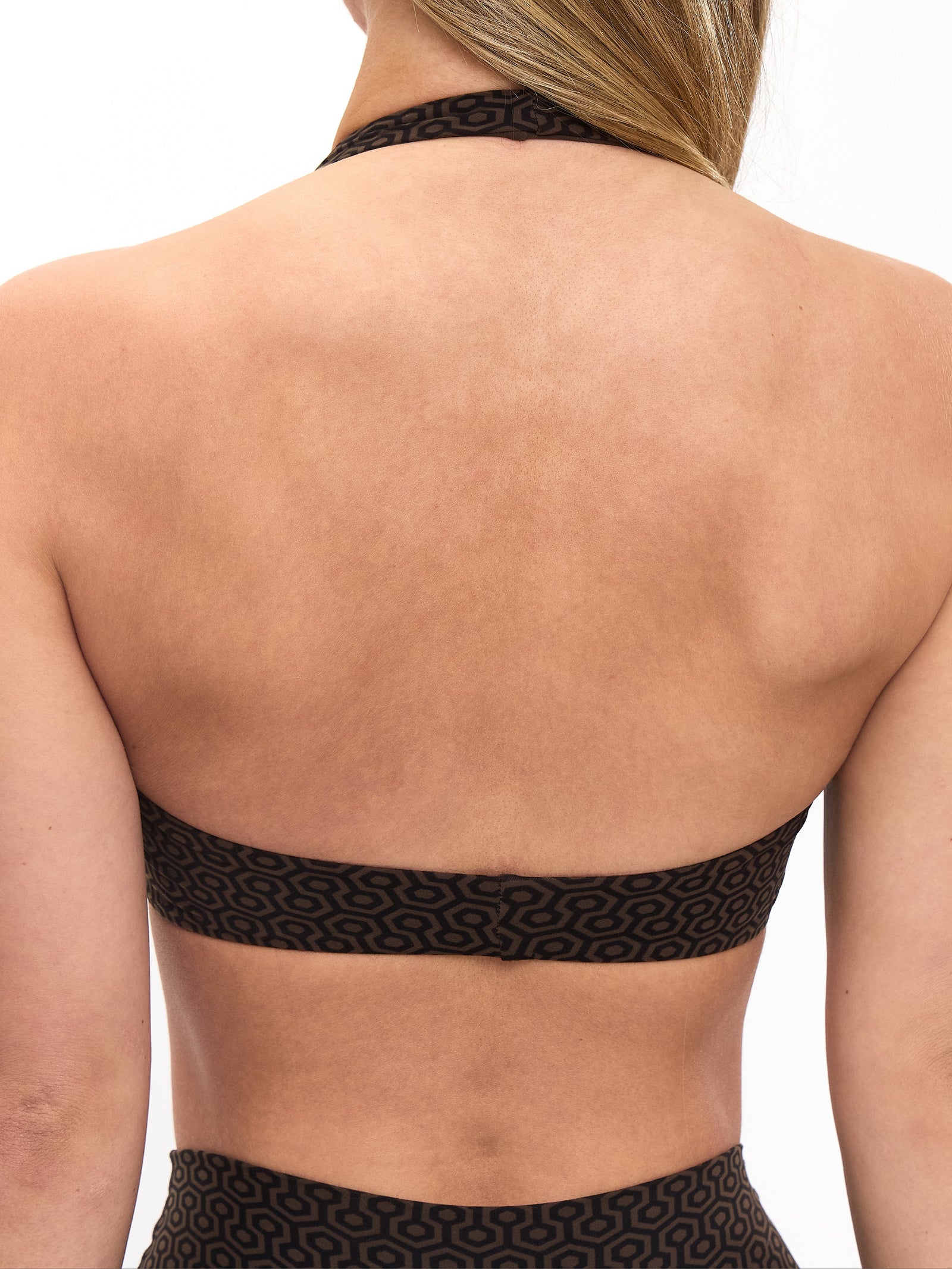 Poshknit Twist Halter - Estes Print