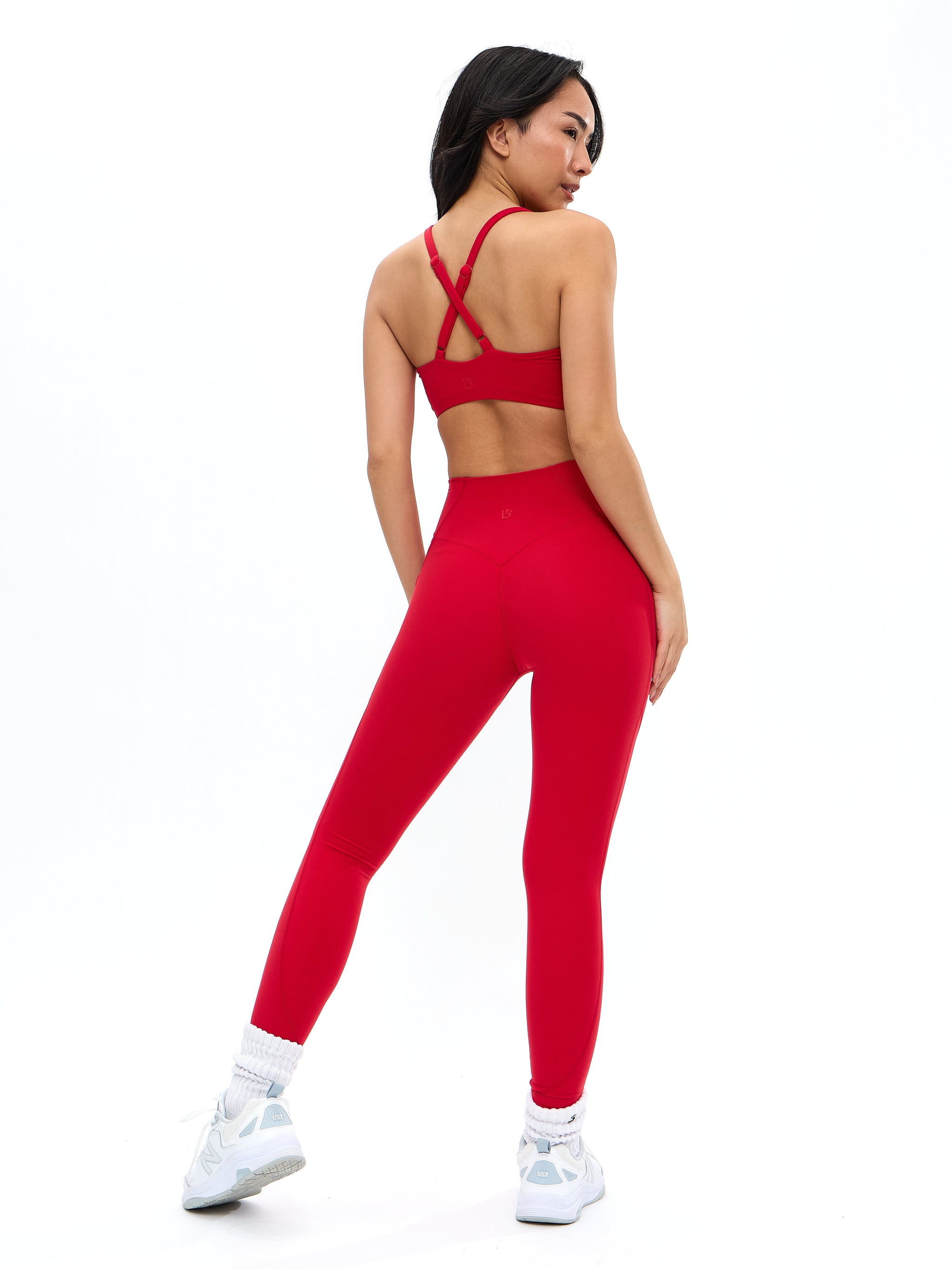 Empire Sports Bra - Lipstick Red