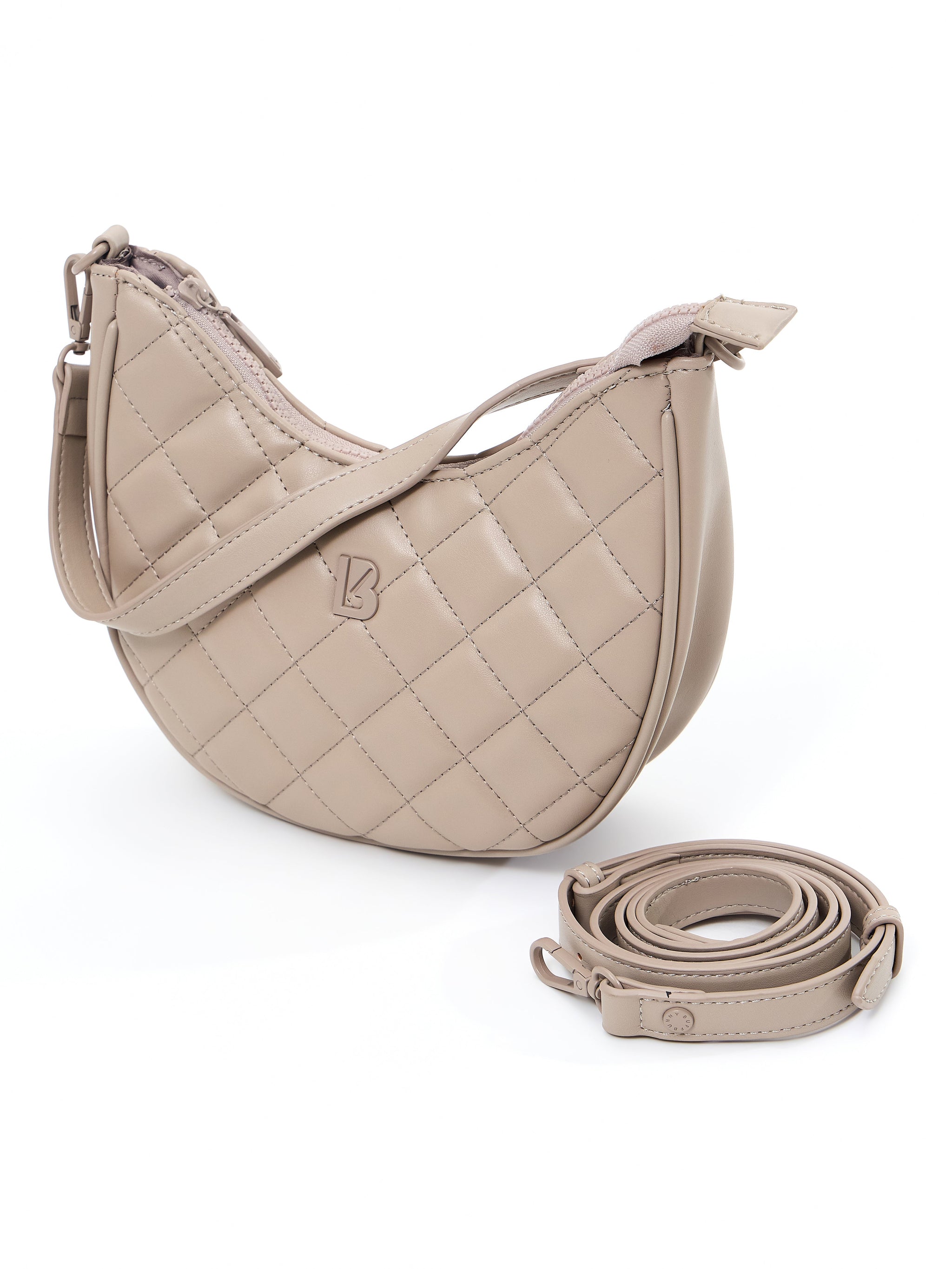 Quilted Crossbody Bag - Chamomile