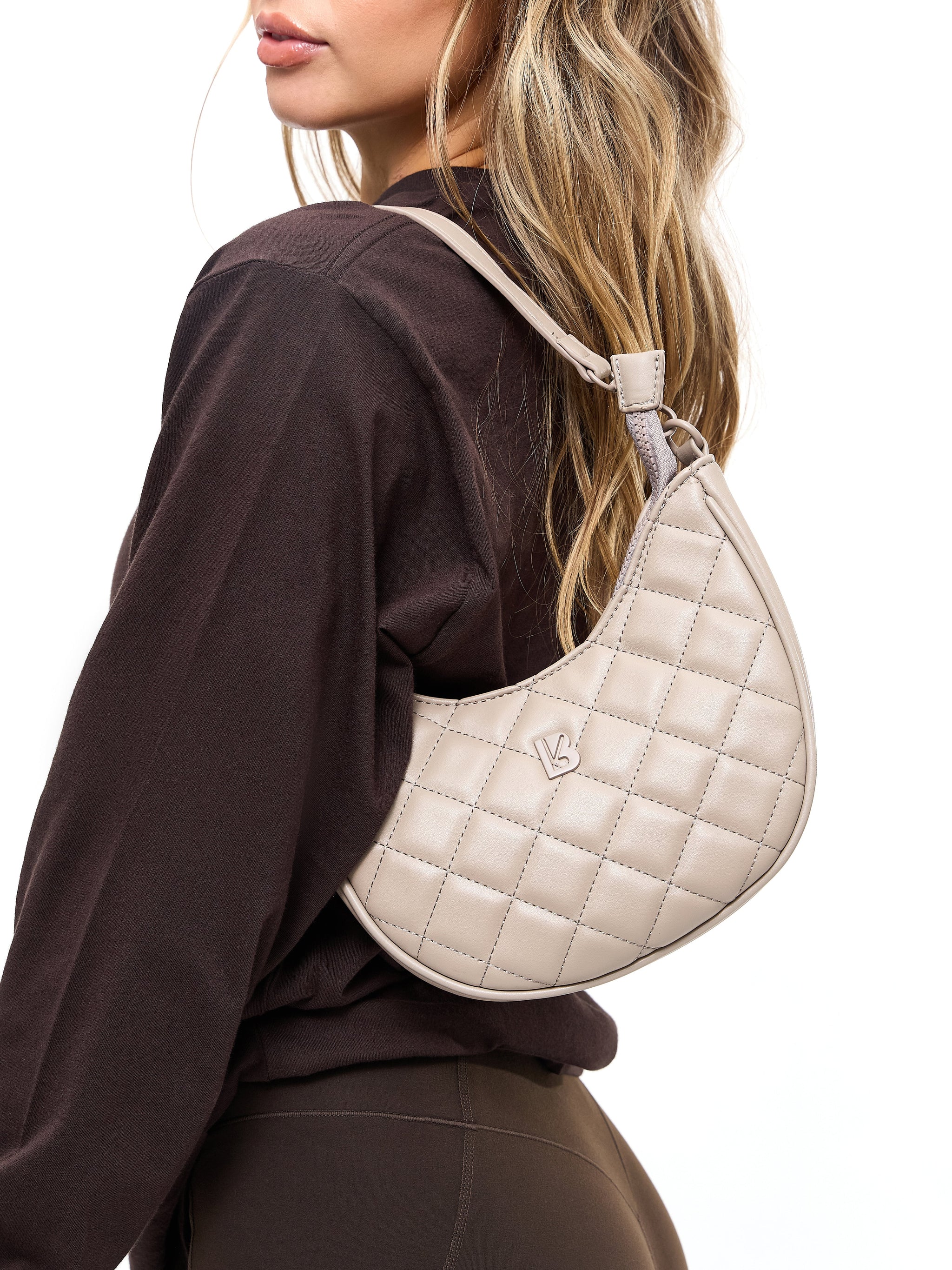 Quilted Crossbody Bag - Chamomile