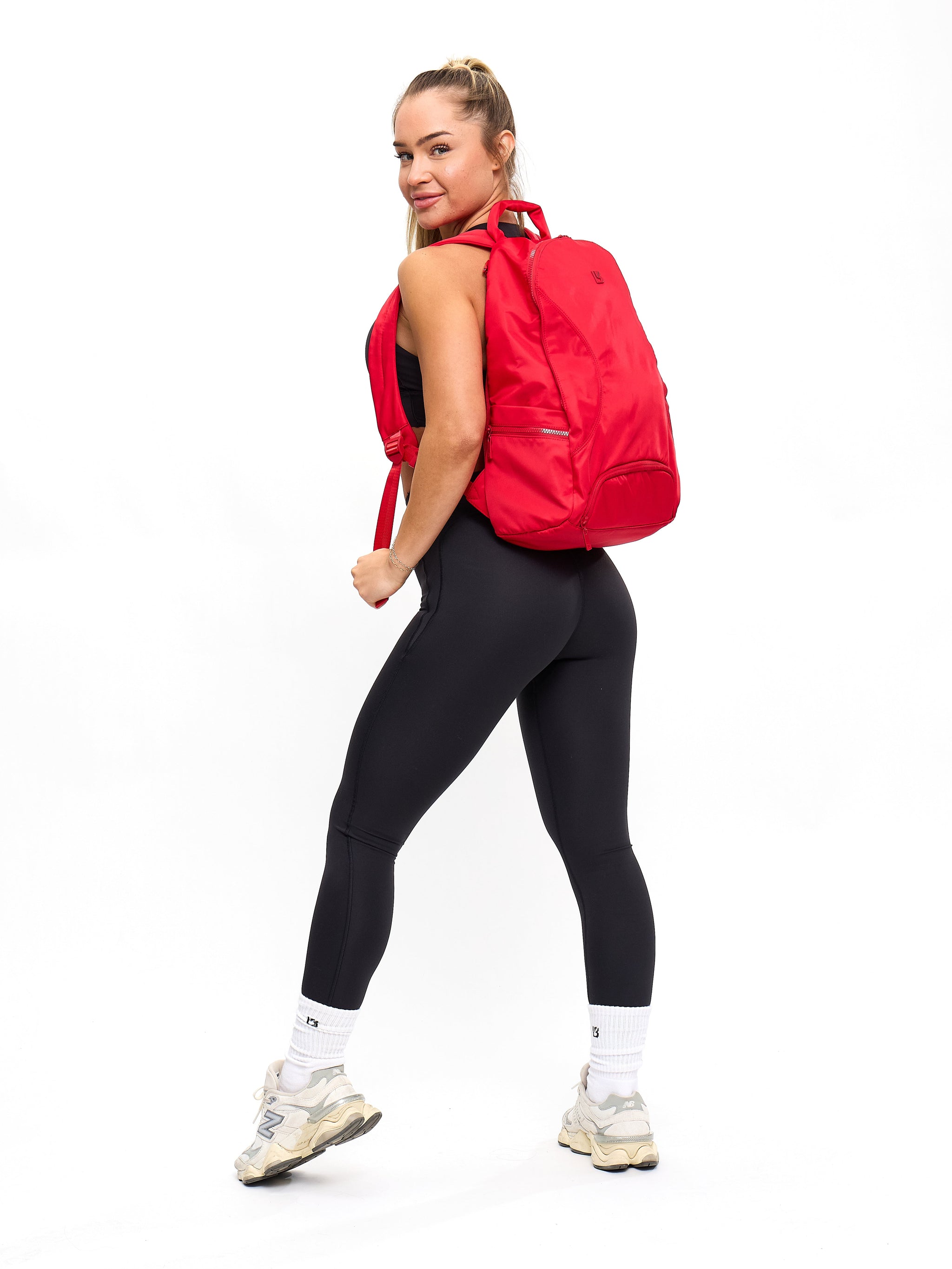 Game Changer Backpack - Lipstick Red