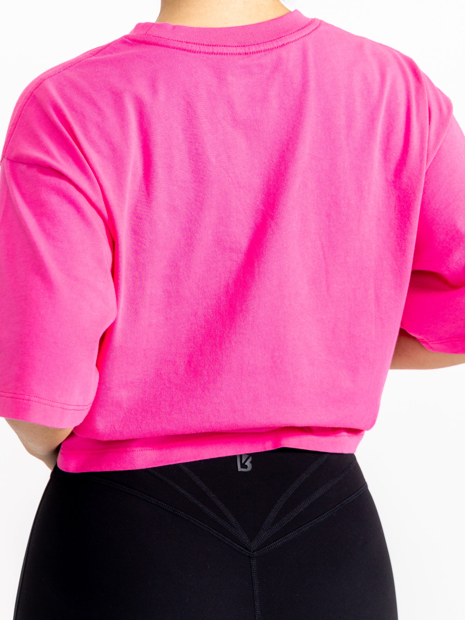 *PREORDER* Rep Crop Tee - Pink Crush