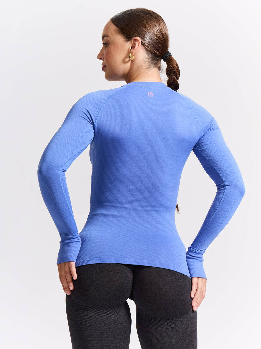 Seamless Long Sleeve Tee - Ultraviolet