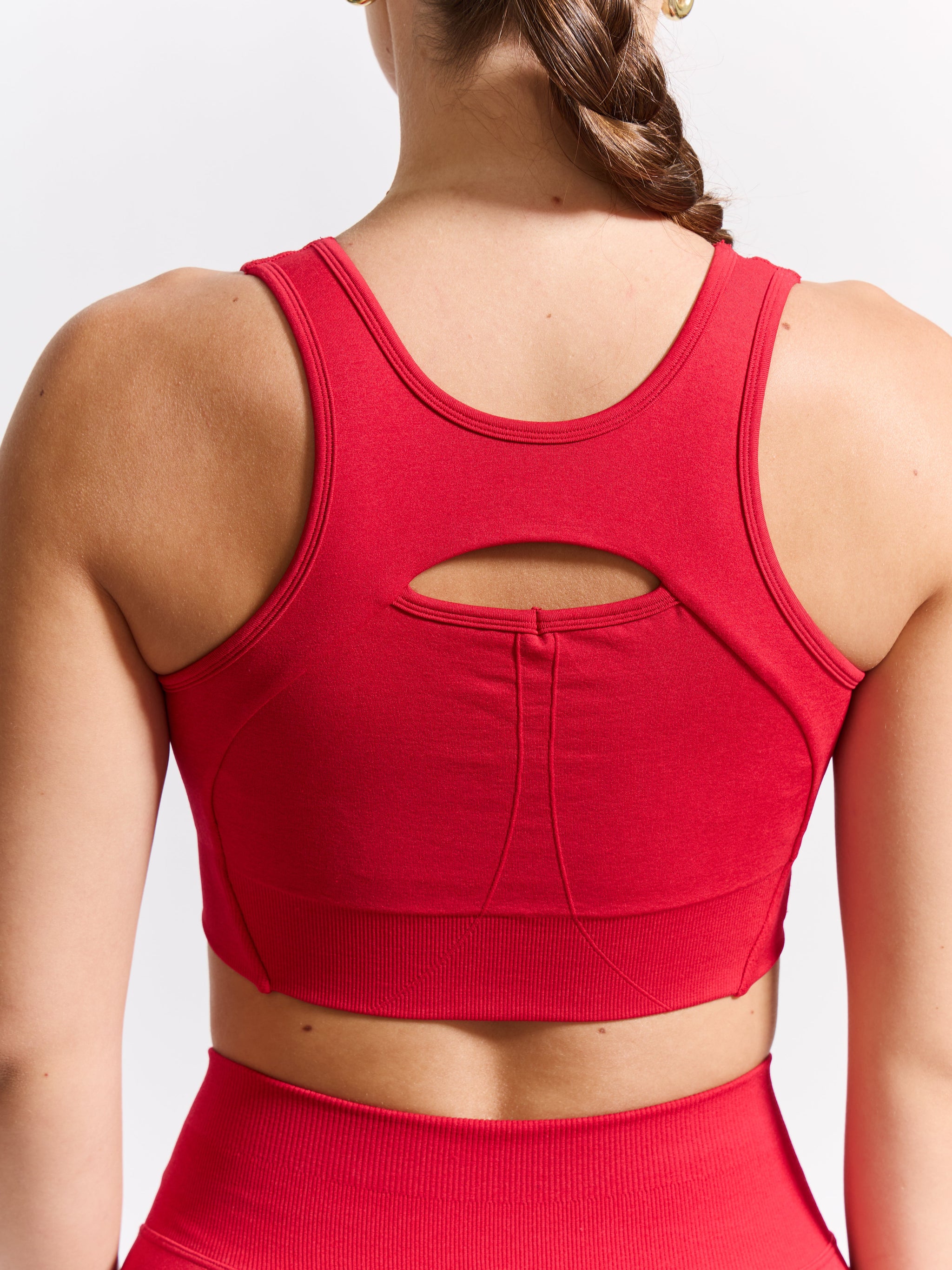 Form Seamless Sports Bra - Lipstick Red