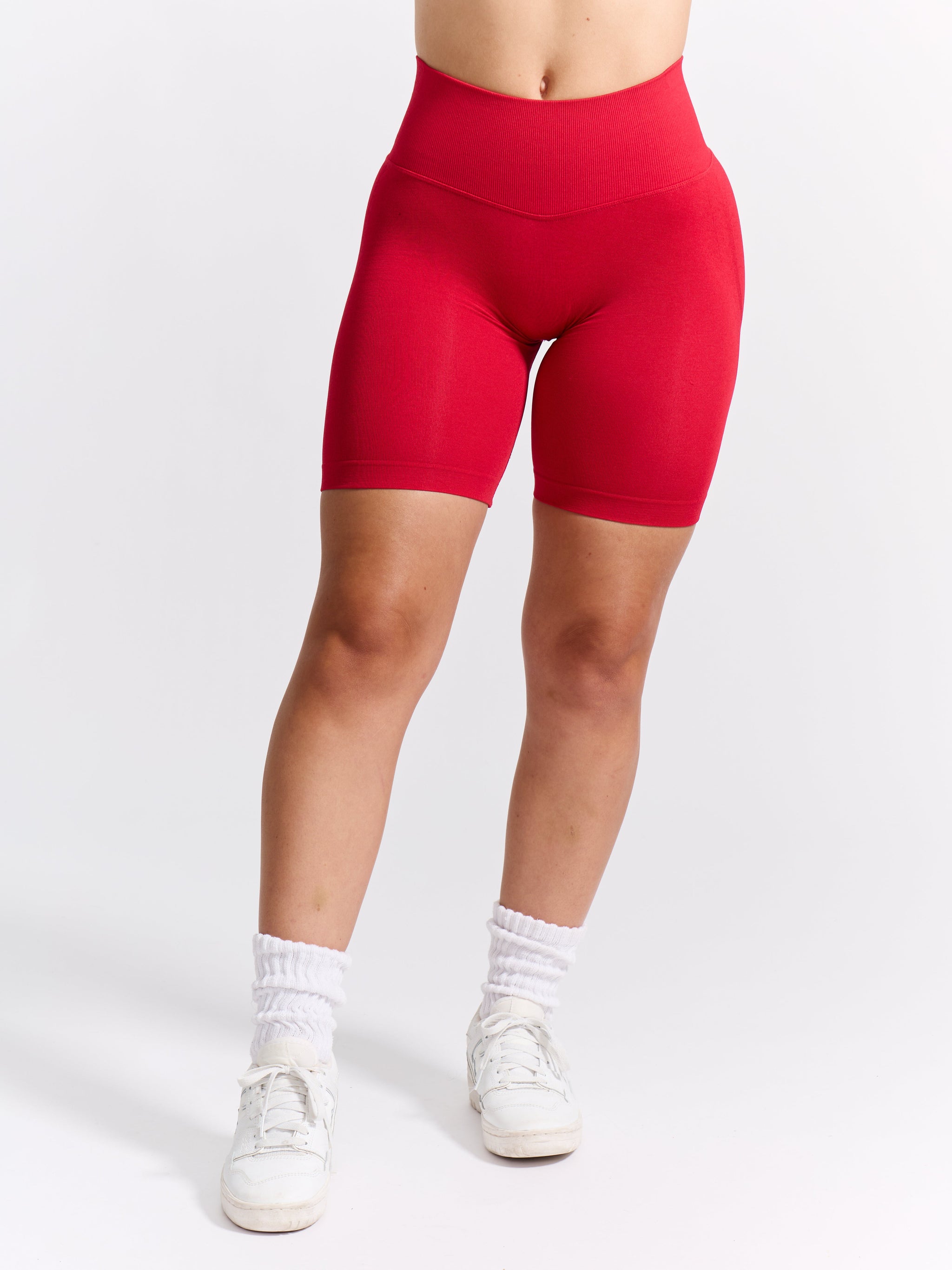Miracle Seamless Short 6" - Lipstick Red