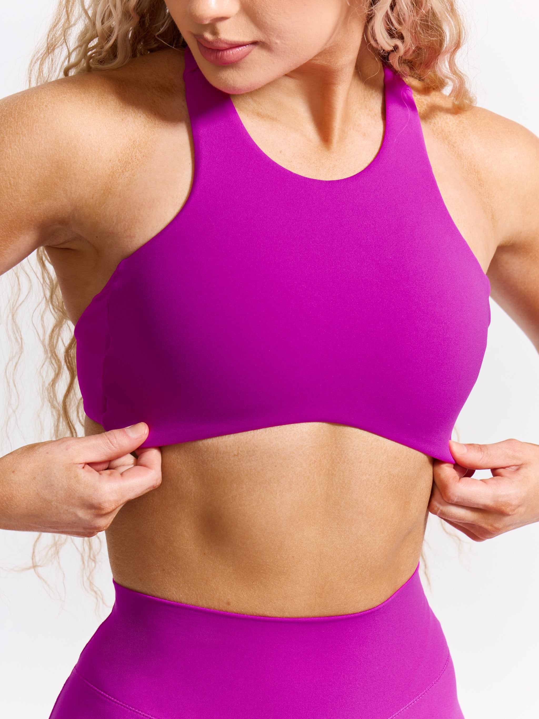 Curve Sports Bra - Grape Juice