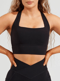 Revolution Sports Bra - Onyx Black