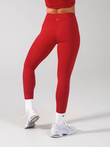 Thumbnail 2 of Airbrush Pocket Legging - Lipstick Red, 2 of 6
