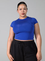 Thumbnail 1 of Halo Baby Tee - Rio Blue, 1 of 5