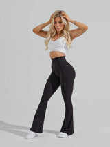 Thumbnail 10 of Legacy Flare Legging - Onyx Black, 10 of 11