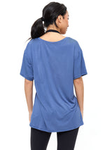 Thumbnail 4 of V Neck Pump Cover - Denim Blue, 4 of 7