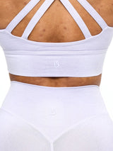 Thumbnail 5 of Twilight Dream Heather Sports Bra - Heather Lavender, 5 of 5
