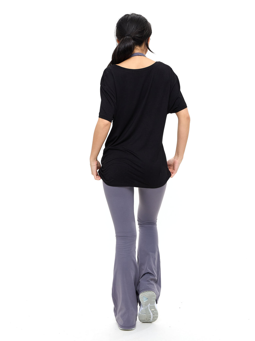 V Neck Pump Cover - Onyx Black