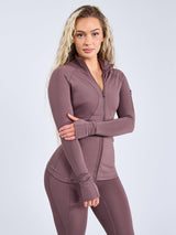 Thumbnail 4 of Colorado Zip Jacket - Mocha Berry, 4 of 15