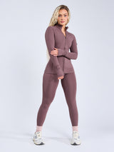 Thumbnail 8 of Colorado Zip Jacket - Mocha Berry, 8 of 15
