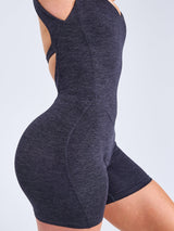 Thumbnail 7 of Dream Heathered Bodysuit - Black Heather, 7 of 7