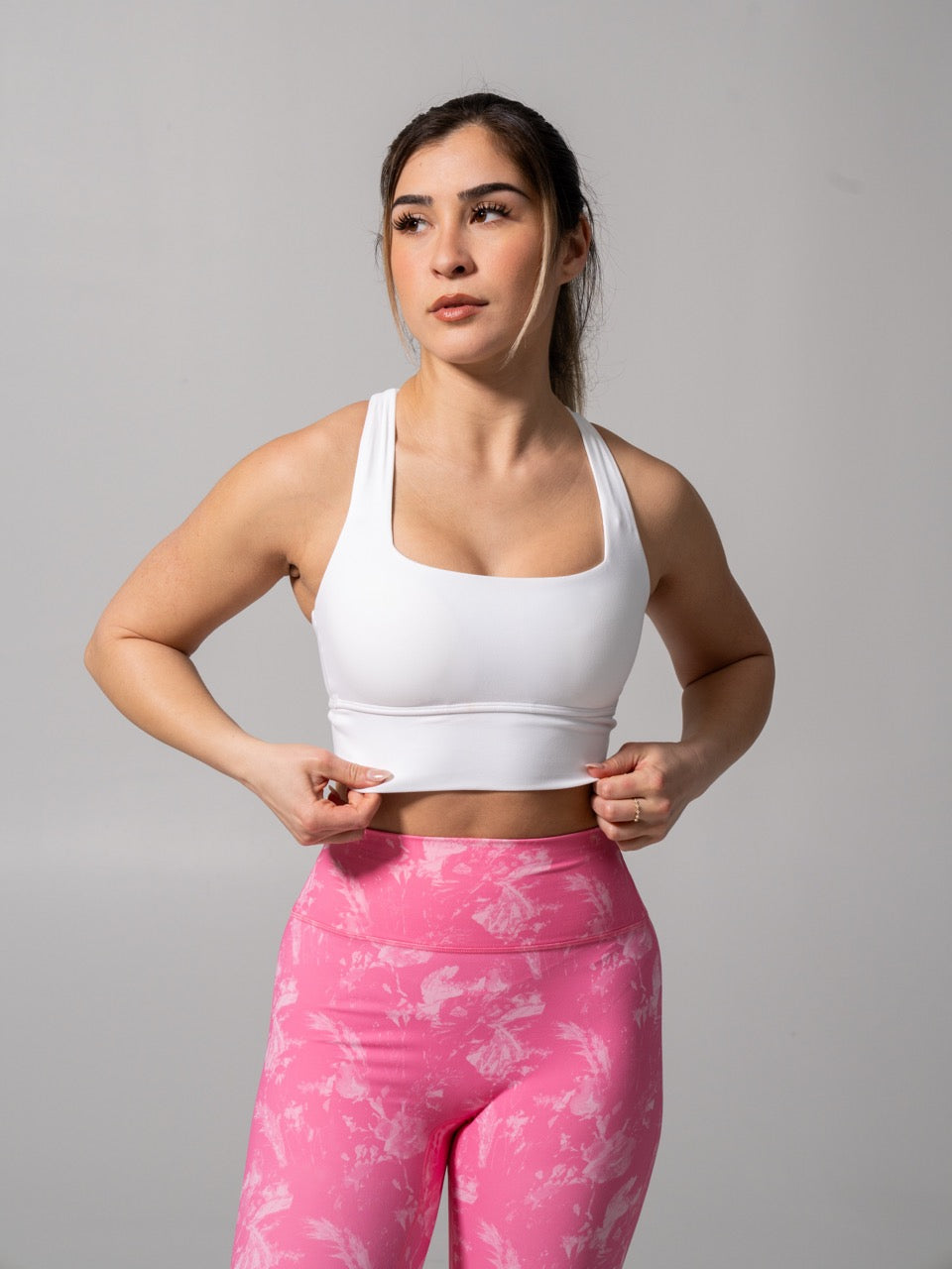 Revolution Sports Bra - White