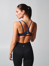 Thumbnail 5 of Elysium Sports Bra - Baked Blue, 5 of 6