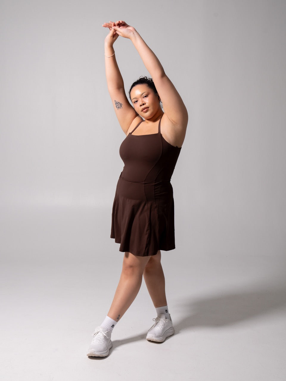 Bend and Snap Dress - Espresso