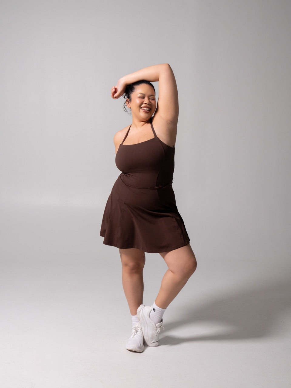 Bend and Snap Dress - Espresso