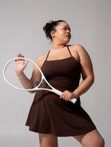 Thumbnail 7 of Bend and Snap Dress - Espresso, 7 of 7