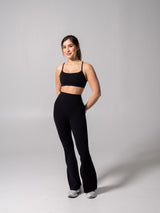 Thumbnail 4 of Legacy Flare Legging - Onyx Black, 4 of 6