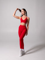 Thumbnail 1 of Micro Legacy Legging - Lipstick Red, 1 of 6