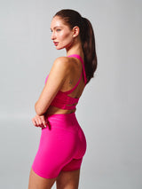 Thumbnail 4 of Candy Wrap Sports Bra - Miami Vice, 4 of 7