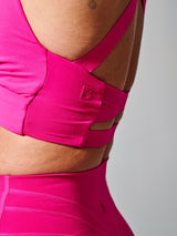 Thumbnail 6 of Candy Wrap Sports Bra - Miami Vice, 6 of 7