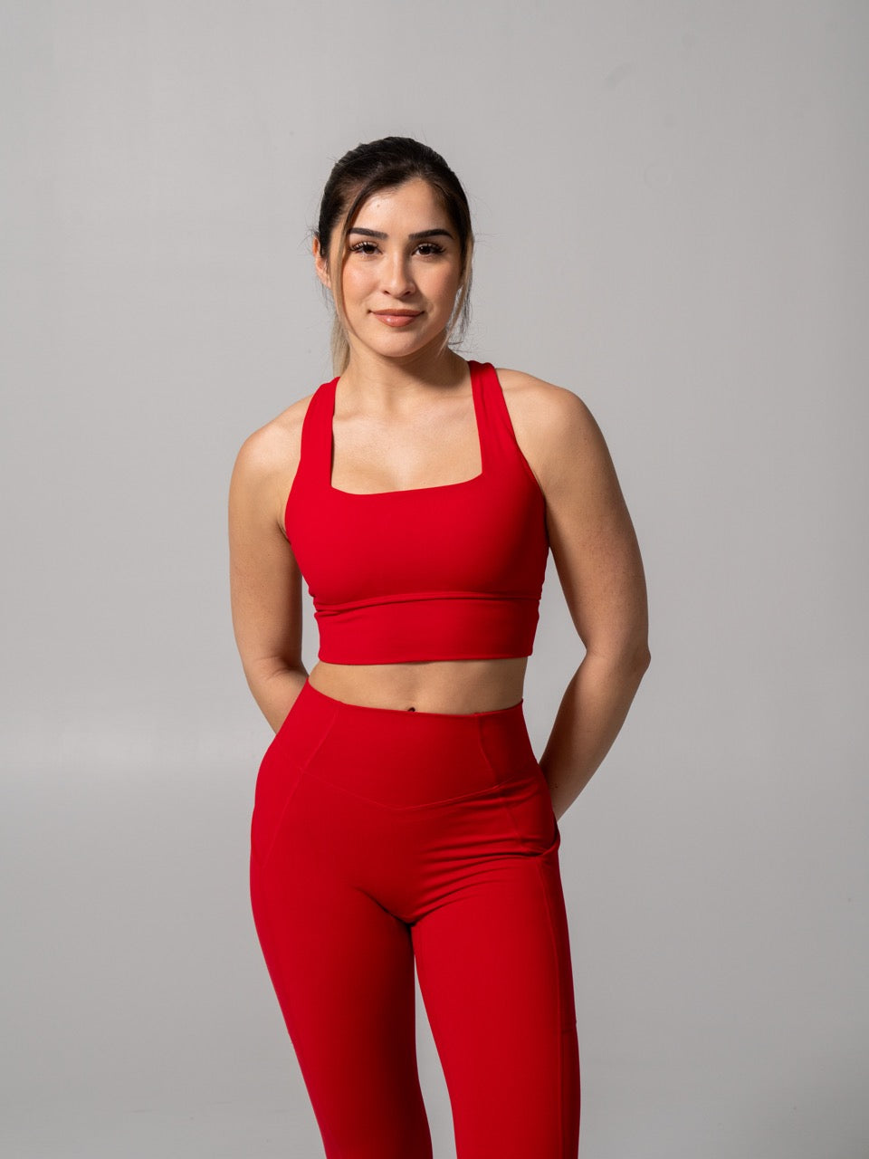 Revolution Sports Bra - Lipstick Red